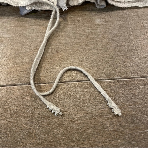 Anthropologie Angel of the North chiffon trim cardigan - Picture 5 of 6